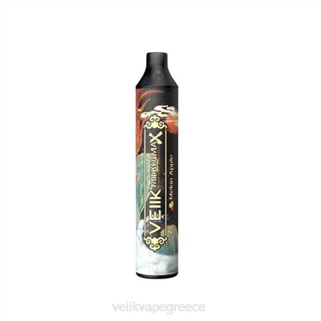 VEIIK Micko MAX ατμούς μιας χρήσης 1500 ρουφηξιές - VEIIK vape price πεπόνι μήλο 8RXJ47